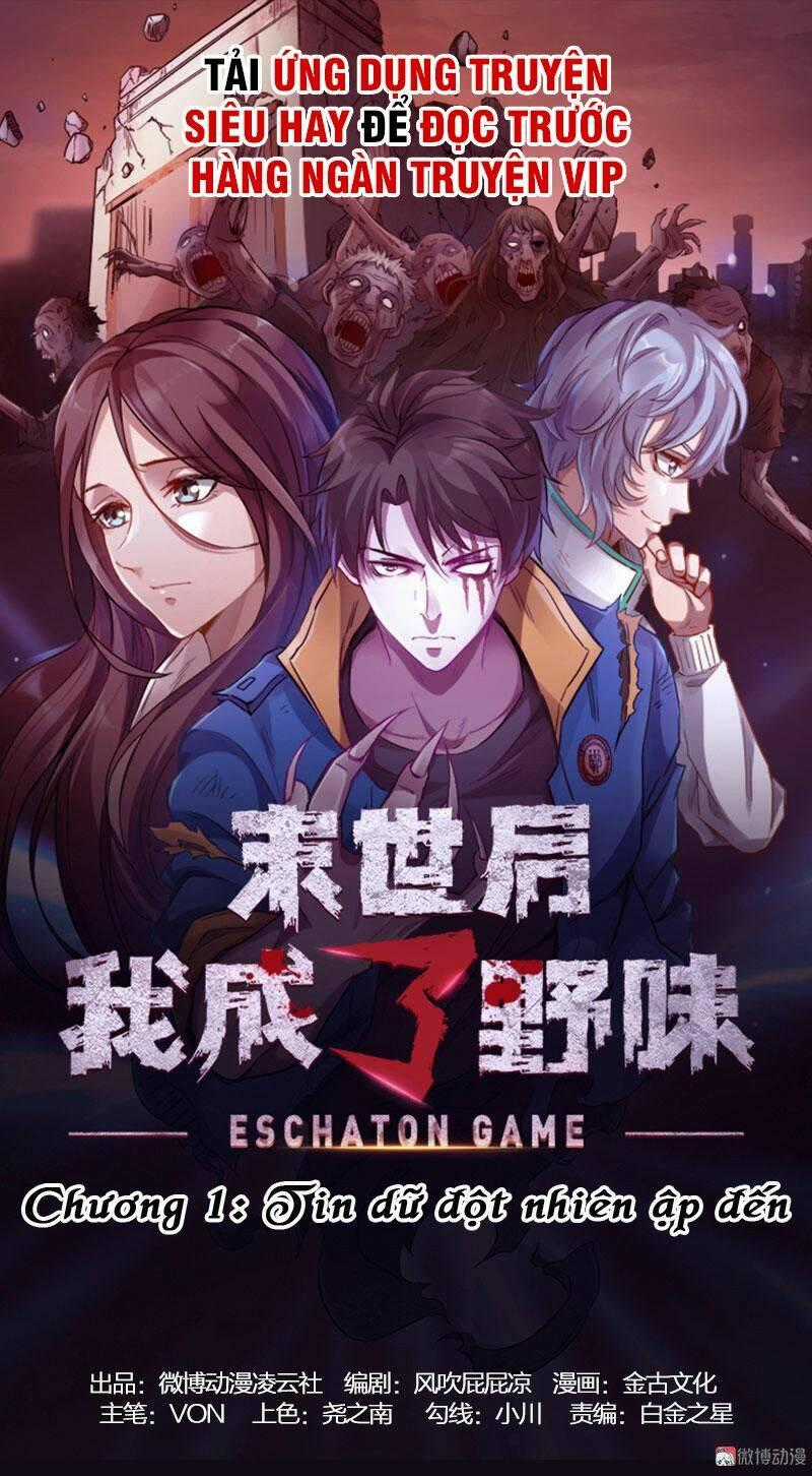 Trò Chơi Thời Mạt Thế - Chapter 1 - Trang 1
