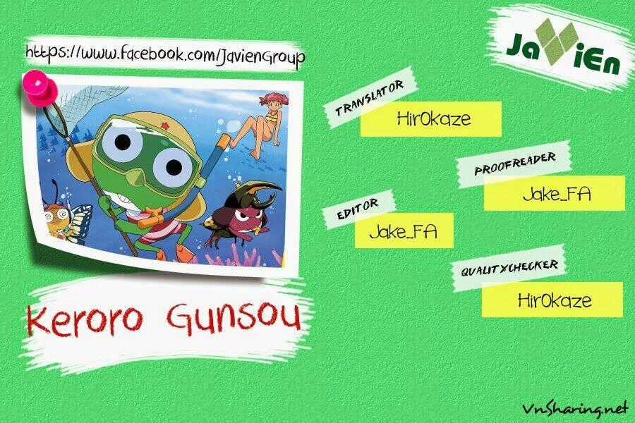 Trung Sĩ Keroro - Chapter 3 - Trang 1