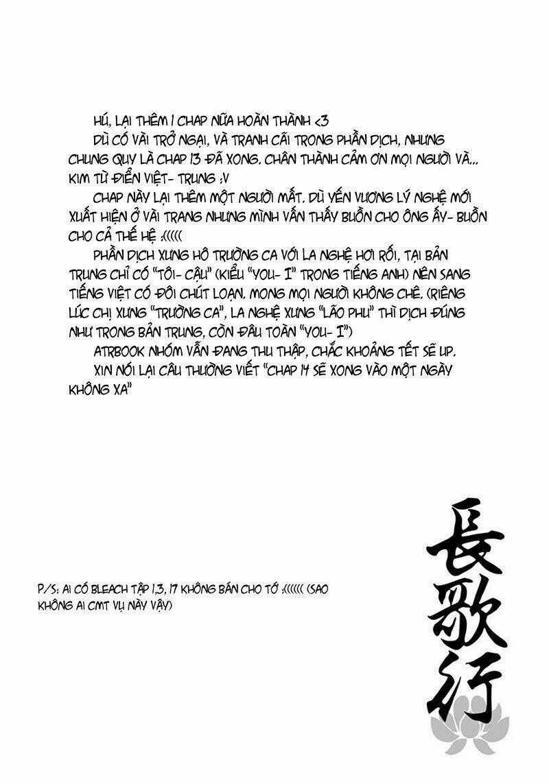 Trường Ca Hành - Chapter 13 - Trang 29