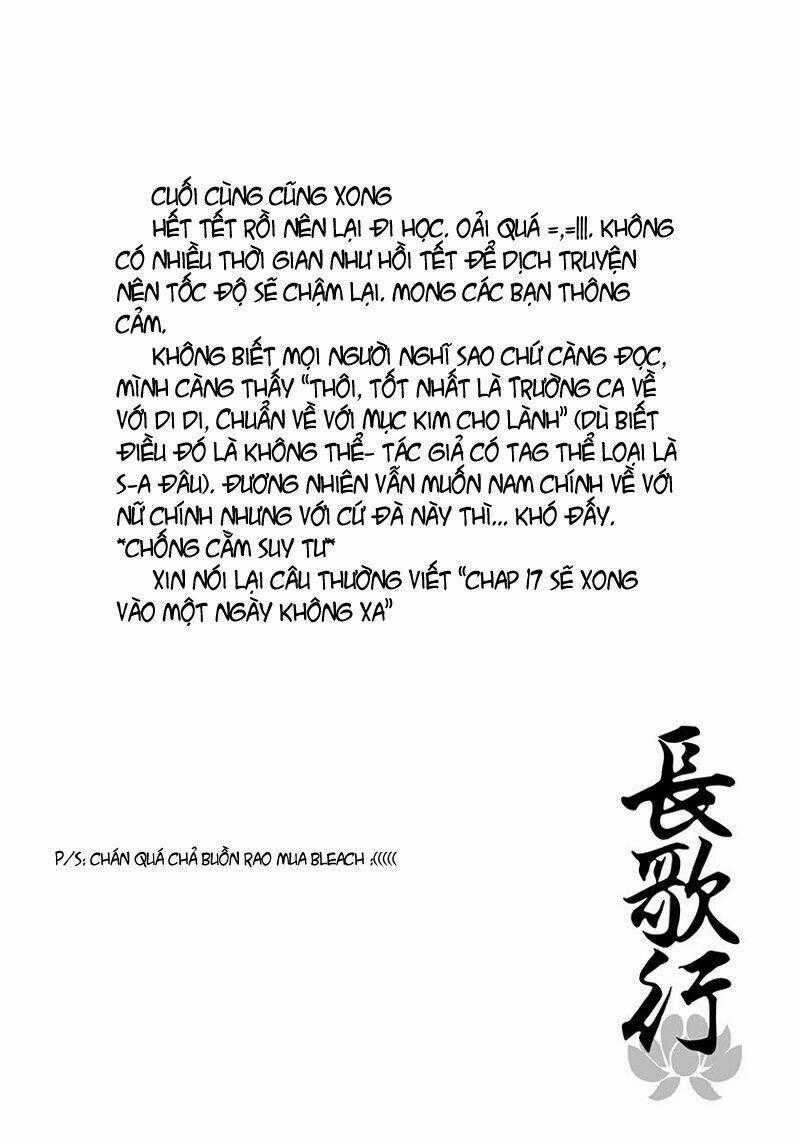 Trường Ca Hành - Chapter 16 - Trang 33