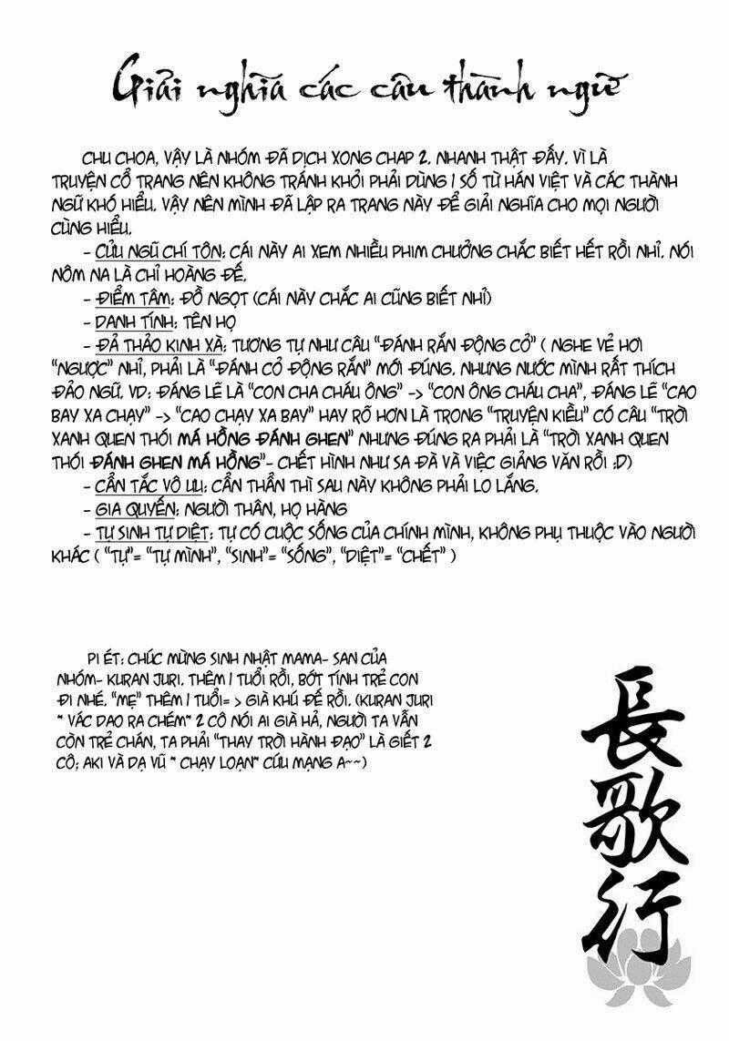 Trường Ca Hành - Chapter 2 - Trang 40