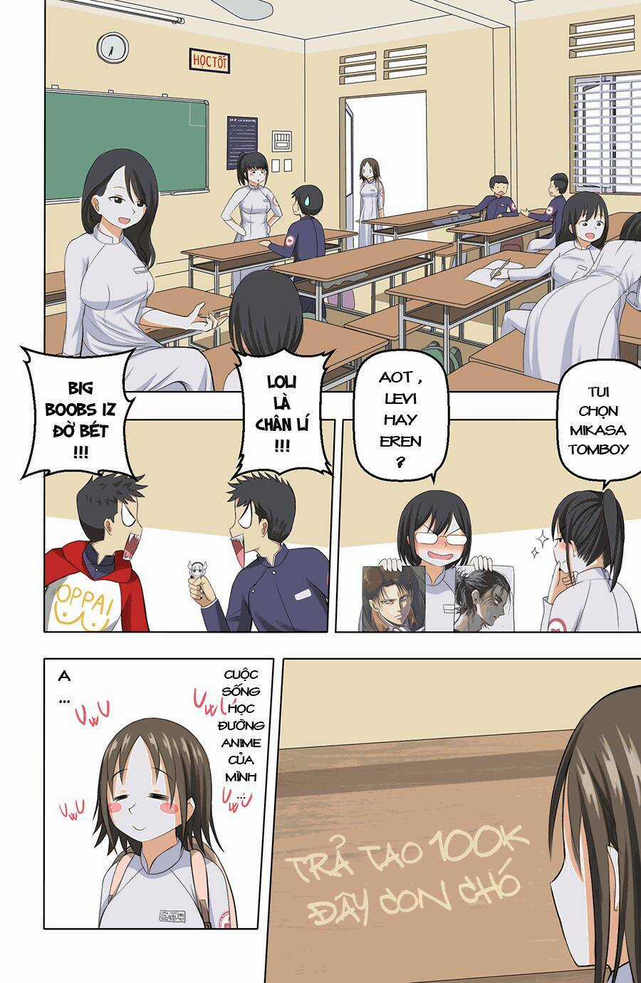 Trường Học Wibu - Chapter 2 - Trang 3