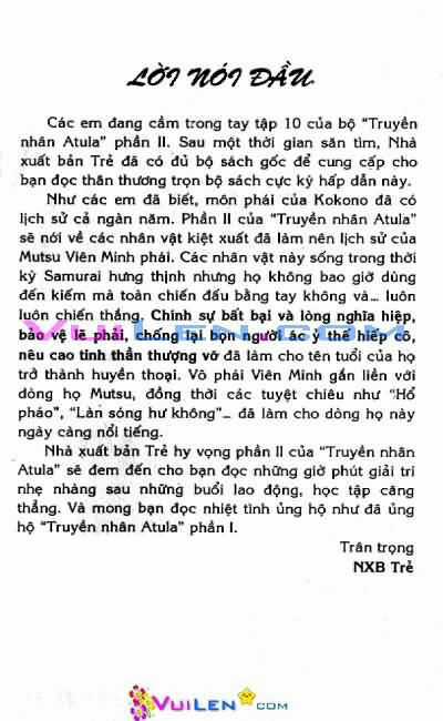 Truyền Nhân Atula Phần II - Chapter 10 - Trang 5