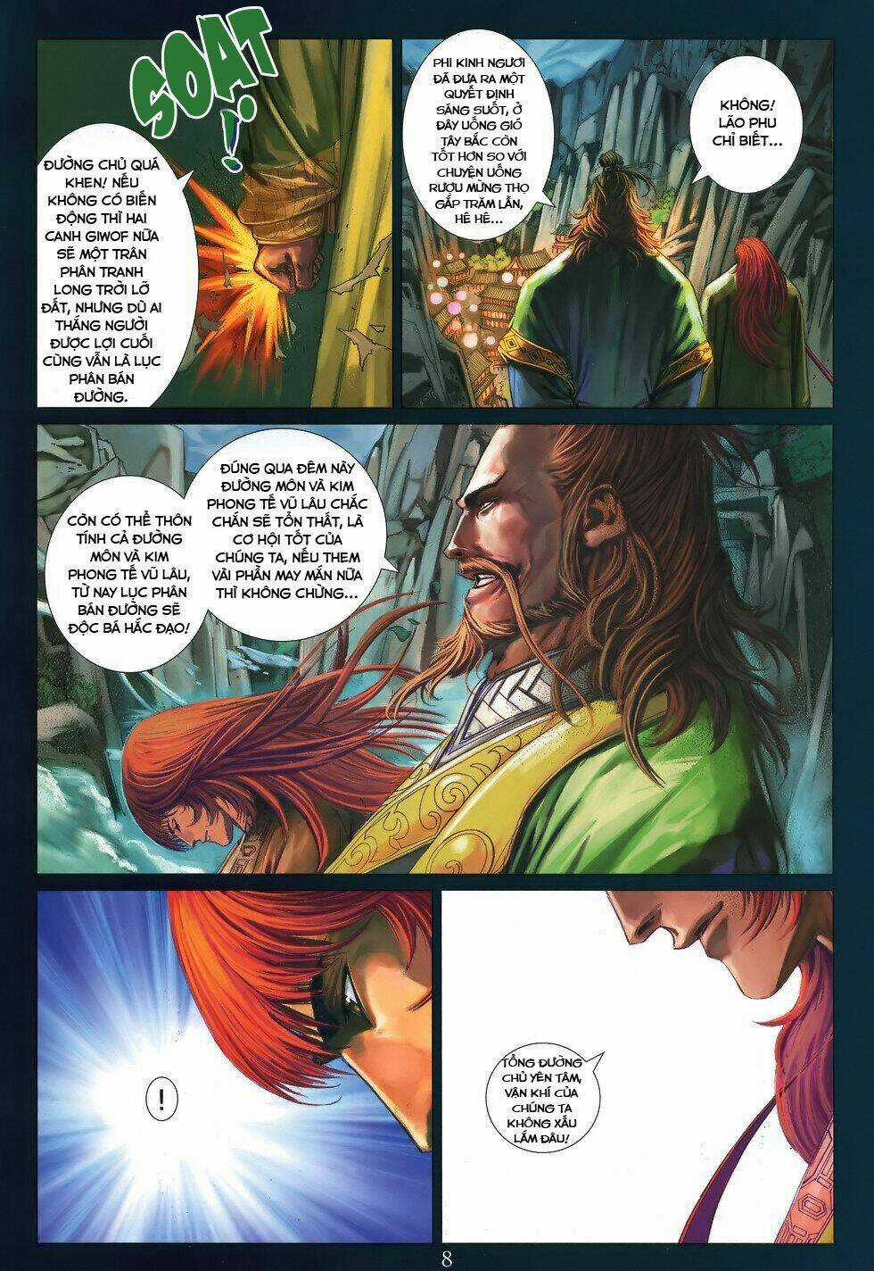 Tứ Đại Danh Bổ - Chapter 197 - Trang 8