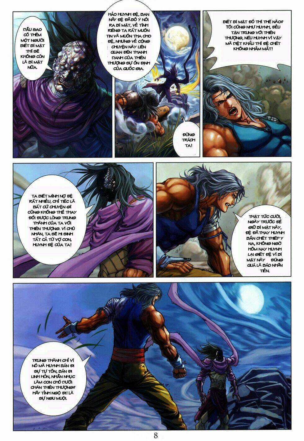 Tứ Đại Danh Bổ - Chapter 222 - Trang 8