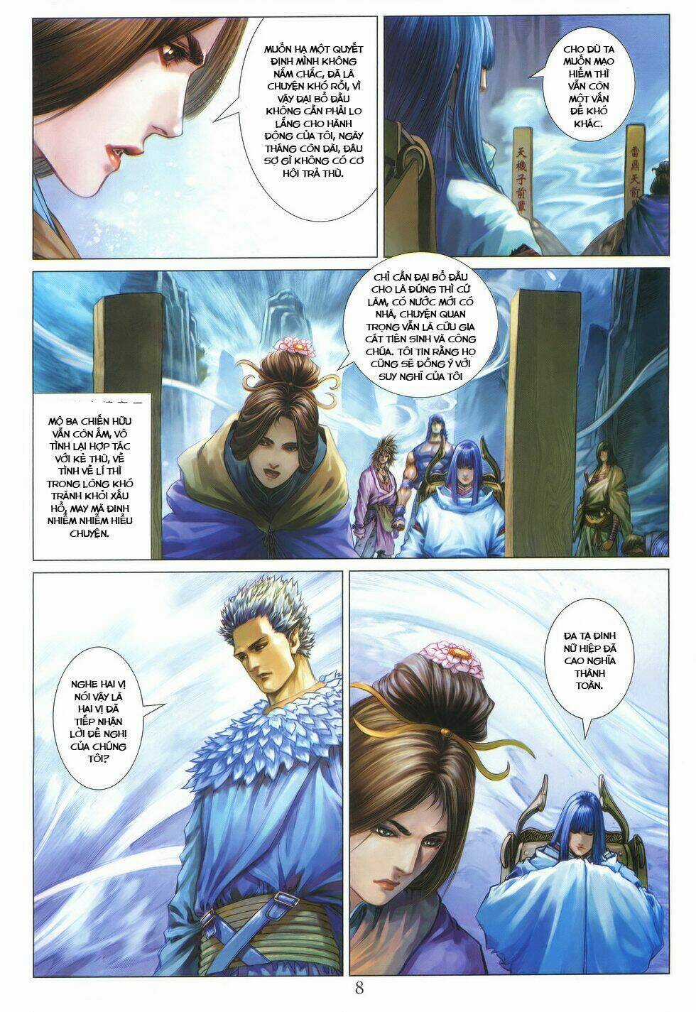 Tứ Đại Danh Bổ - Chapter 223 - Trang 8