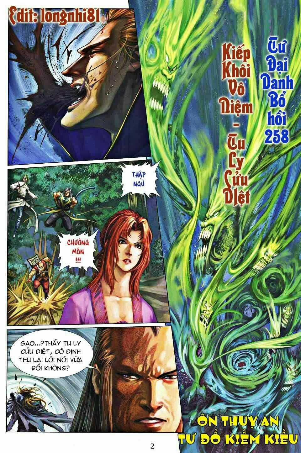 Tứ Đại Danh Bổ - Chapter 258 - Trang 2