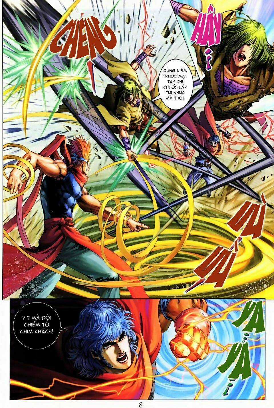 Tứ Đại Danh Bổ - Chapter 260 - Trang 8