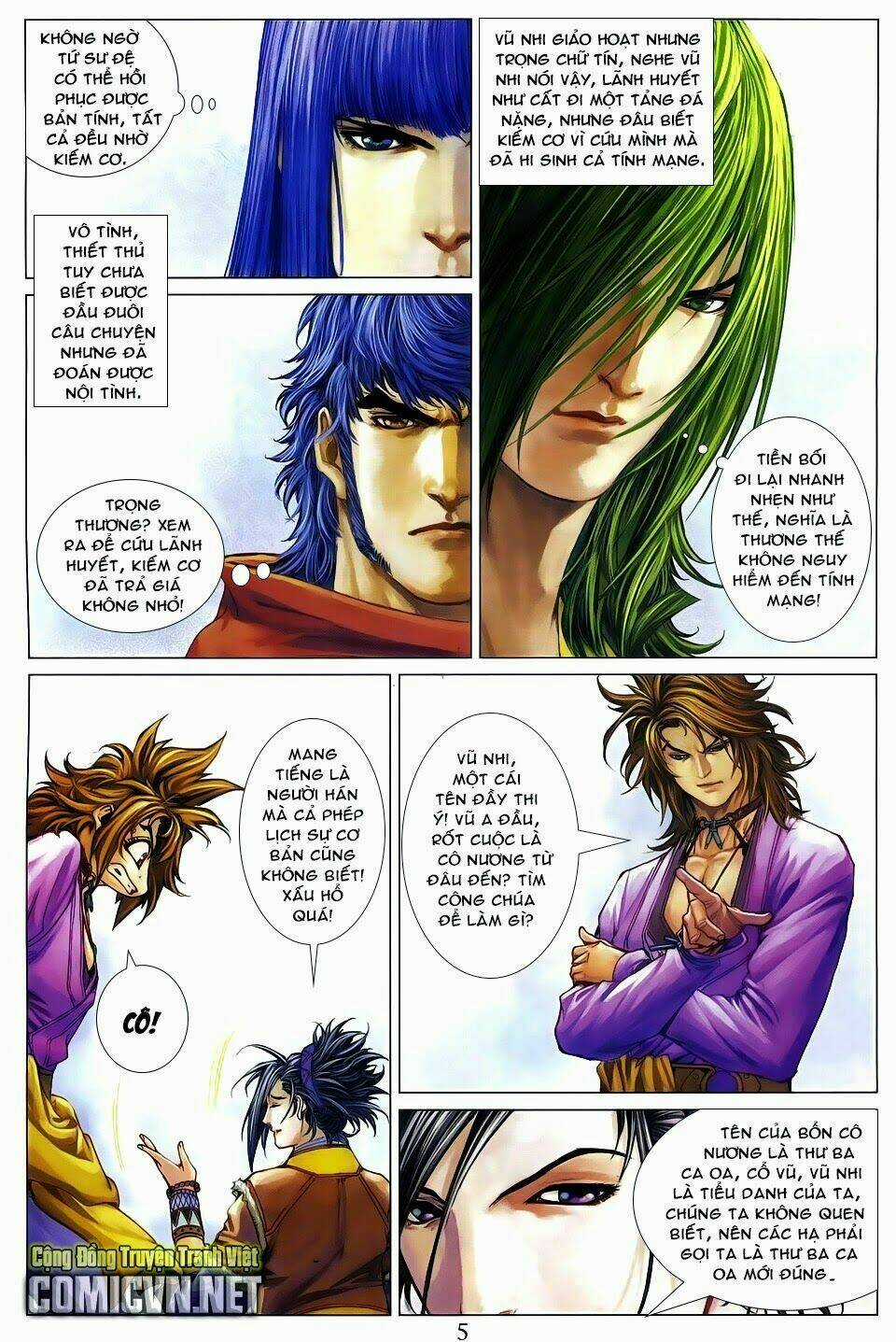 Tứ Đại Danh Bổ - Chapter 279 - Trang 5