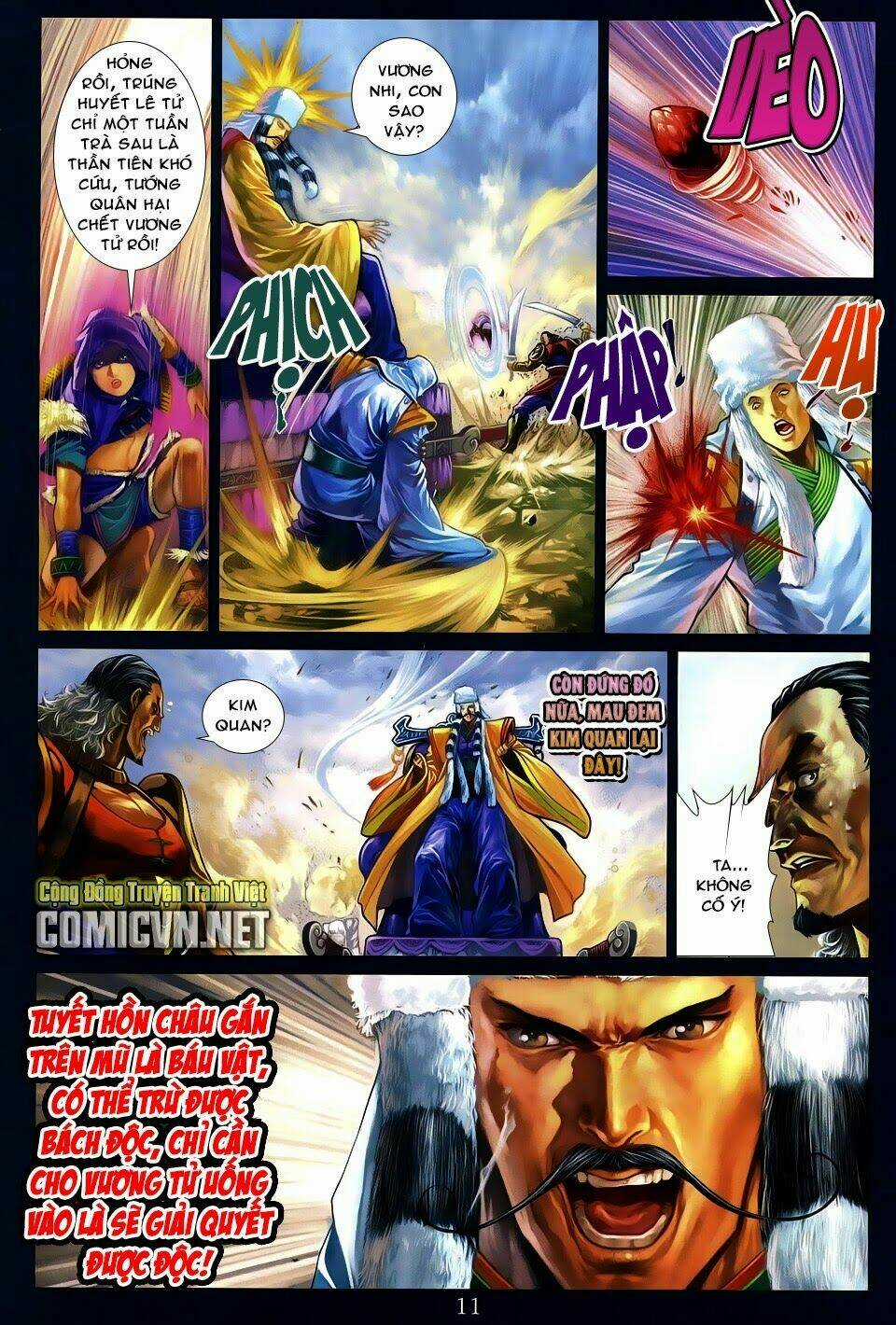 Tứ Đại Danh Bổ - Chapter 280 - Trang 11