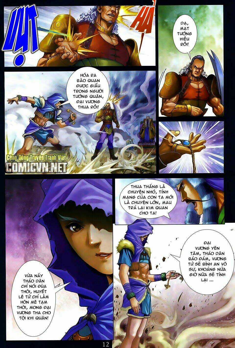 Tứ Đại Danh Bổ - Chapter 280 - Trang 12