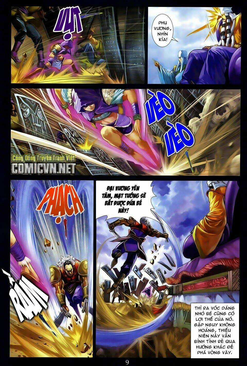 Tứ Đại Danh Bổ - Chapter 280 - Trang 9