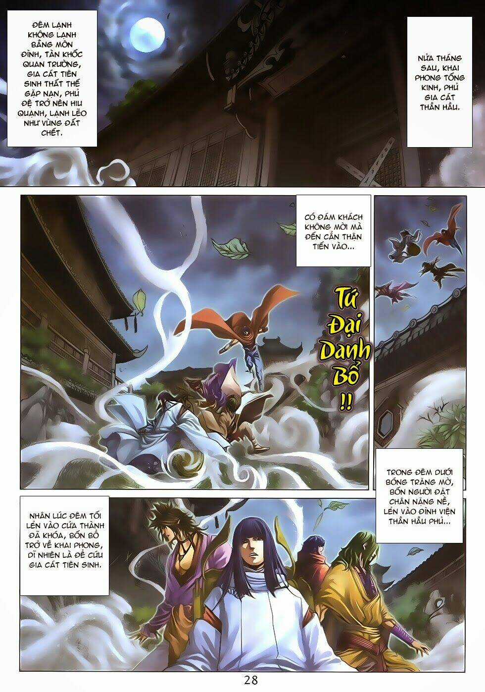 Tứ Đại Danh Bổ - Chapter 282 - Trang 28