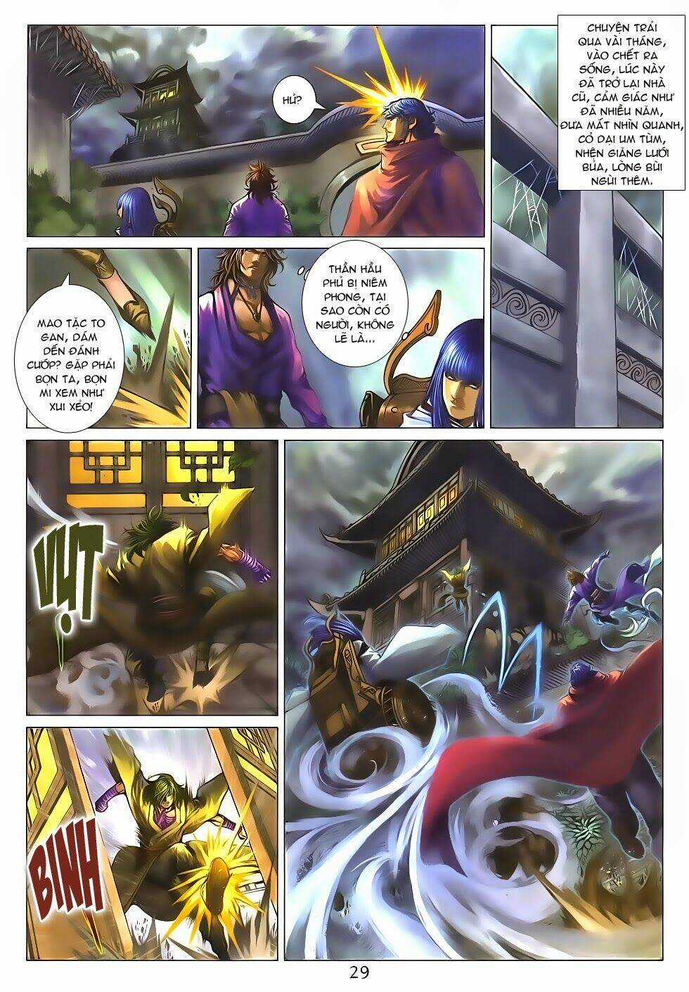 Tứ Đại Danh Bổ - Chapter 282 - Trang 29