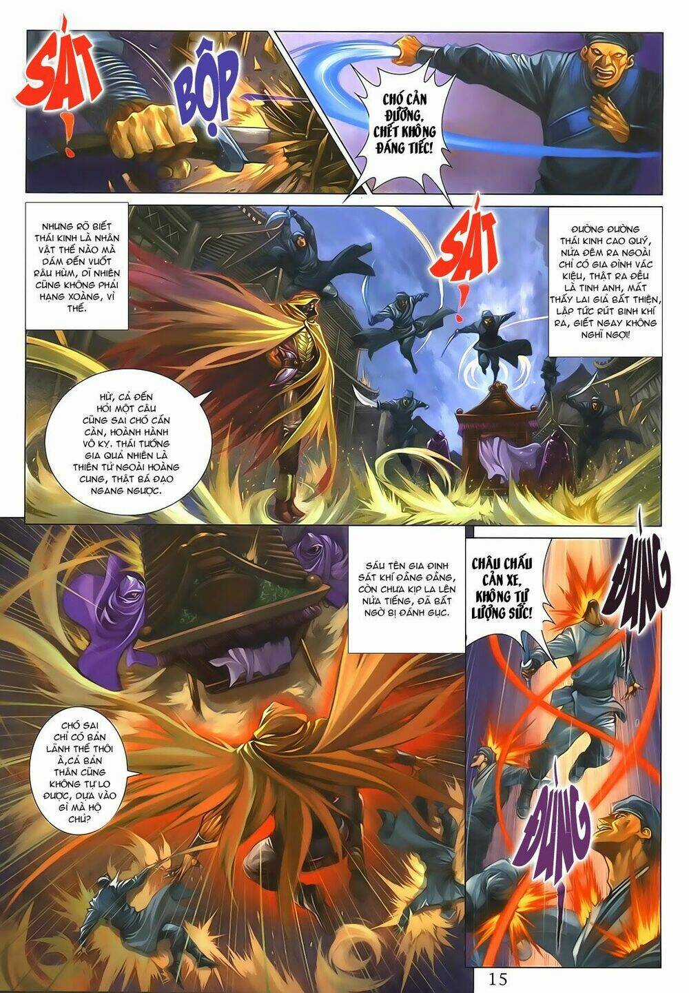 Tứ Đại Danh Bổ - Chapter 283 - Trang 15