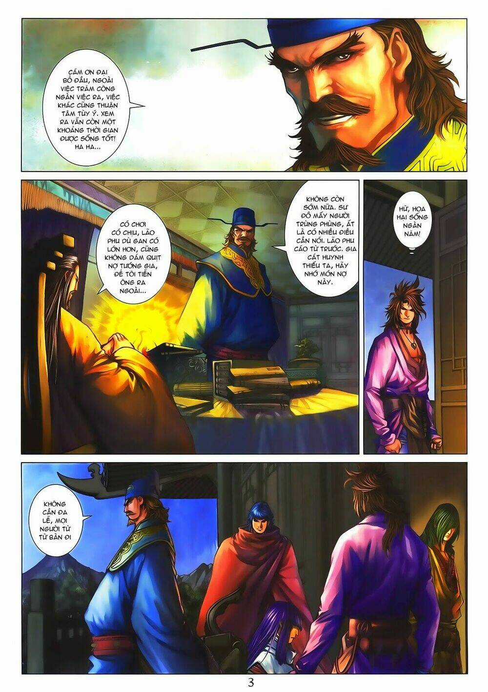 Tứ Đại Danh Bổ - Chapter 283 - Trang 3