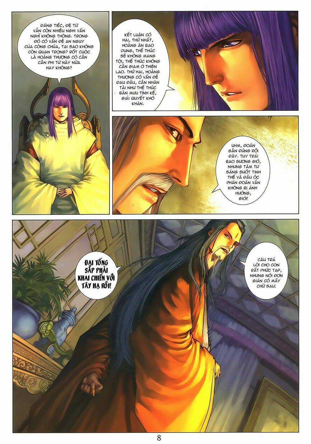 Tứ Đại Danh Bổ - Chapter 283 - Trang 8