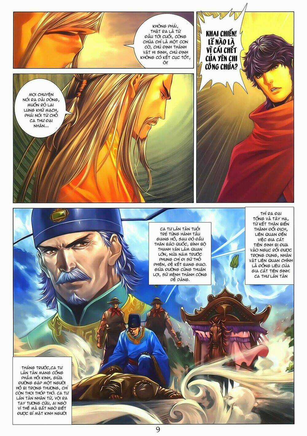 Tứ Đại Danh Bổ - Chapter 283 - Trang 9