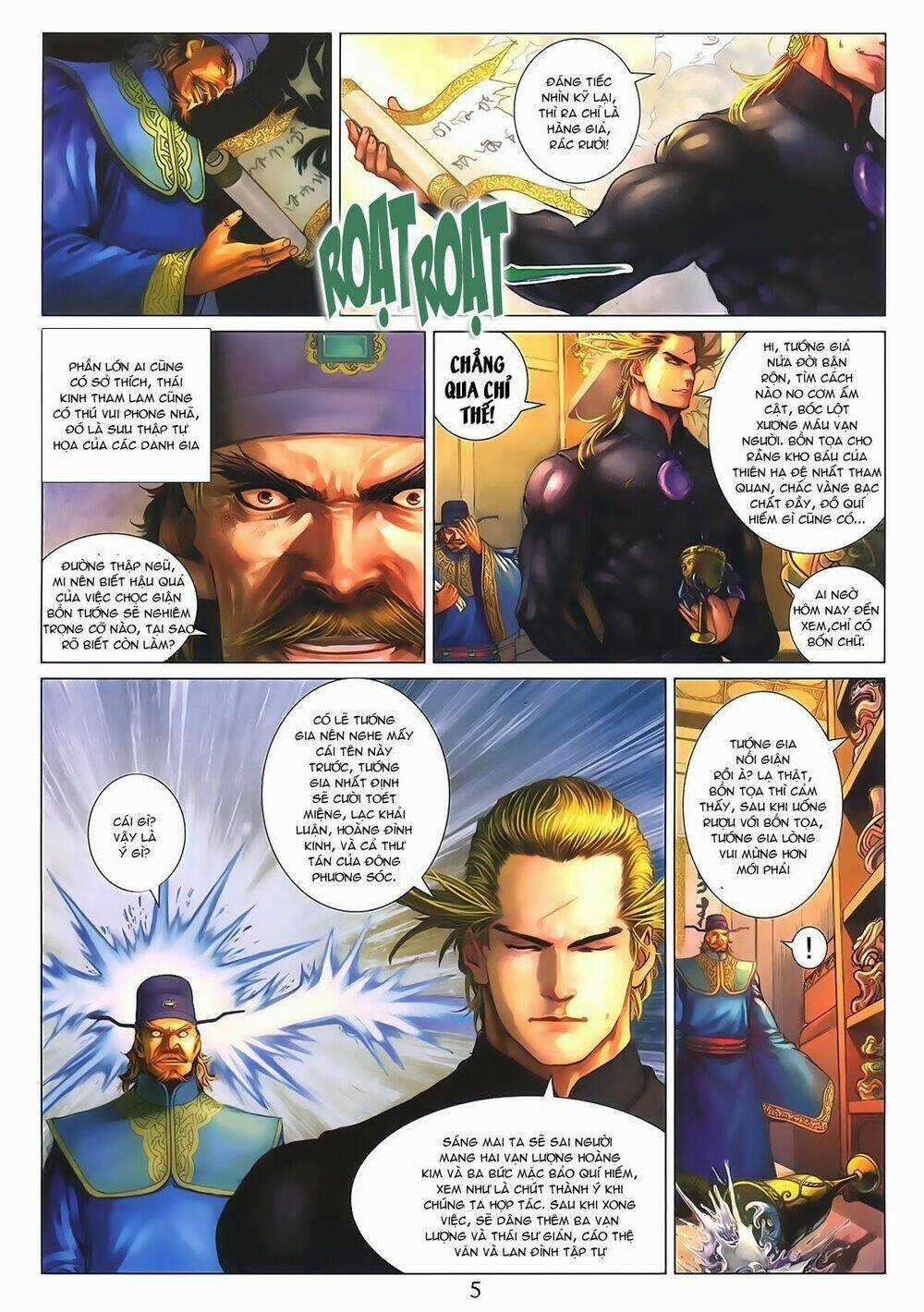 Tứ Đại Danh Bổ - Chapter 284 - Trang 5
