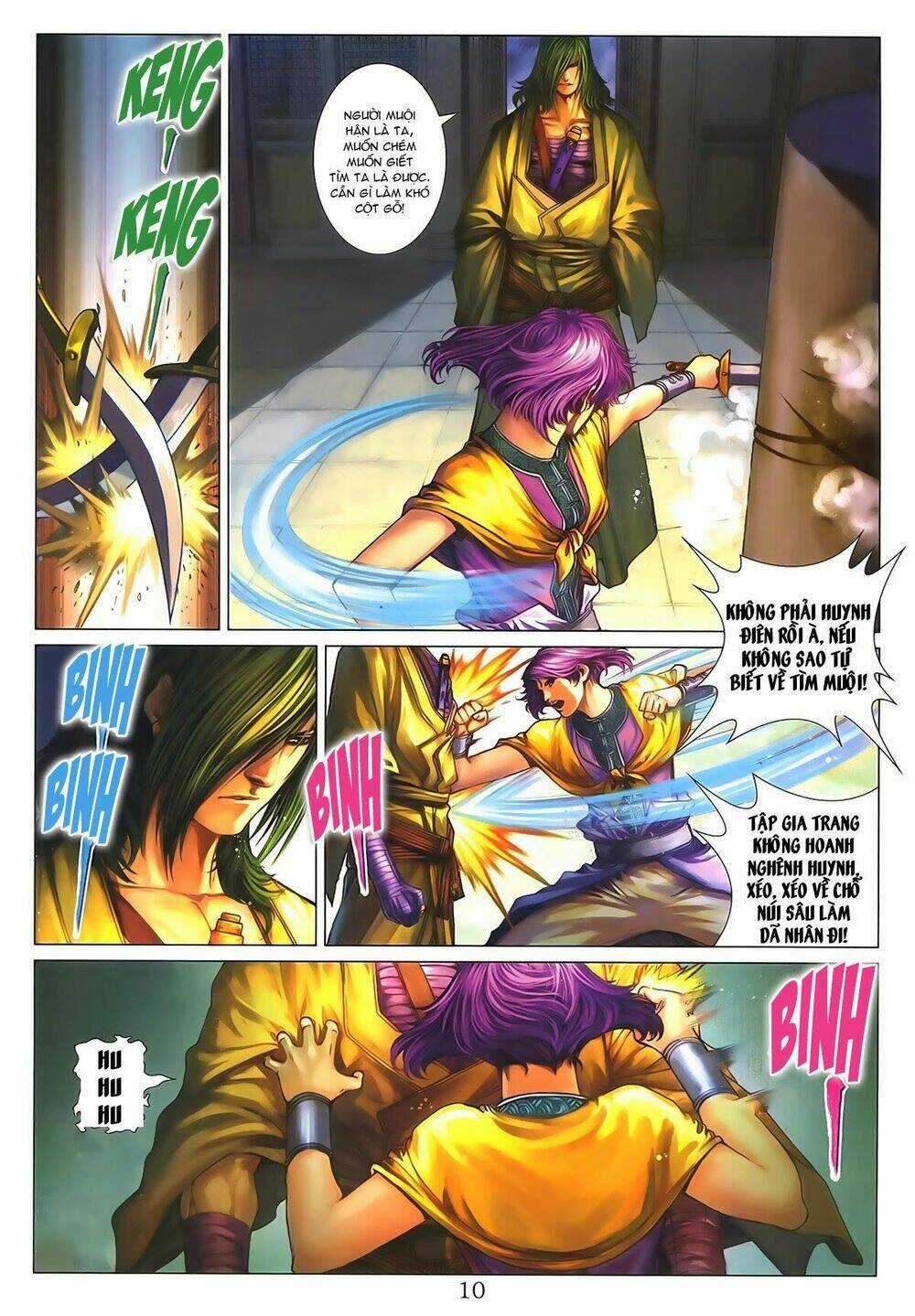 Tứ Đại Danh Bổ - Chapter 284 - Trang 10