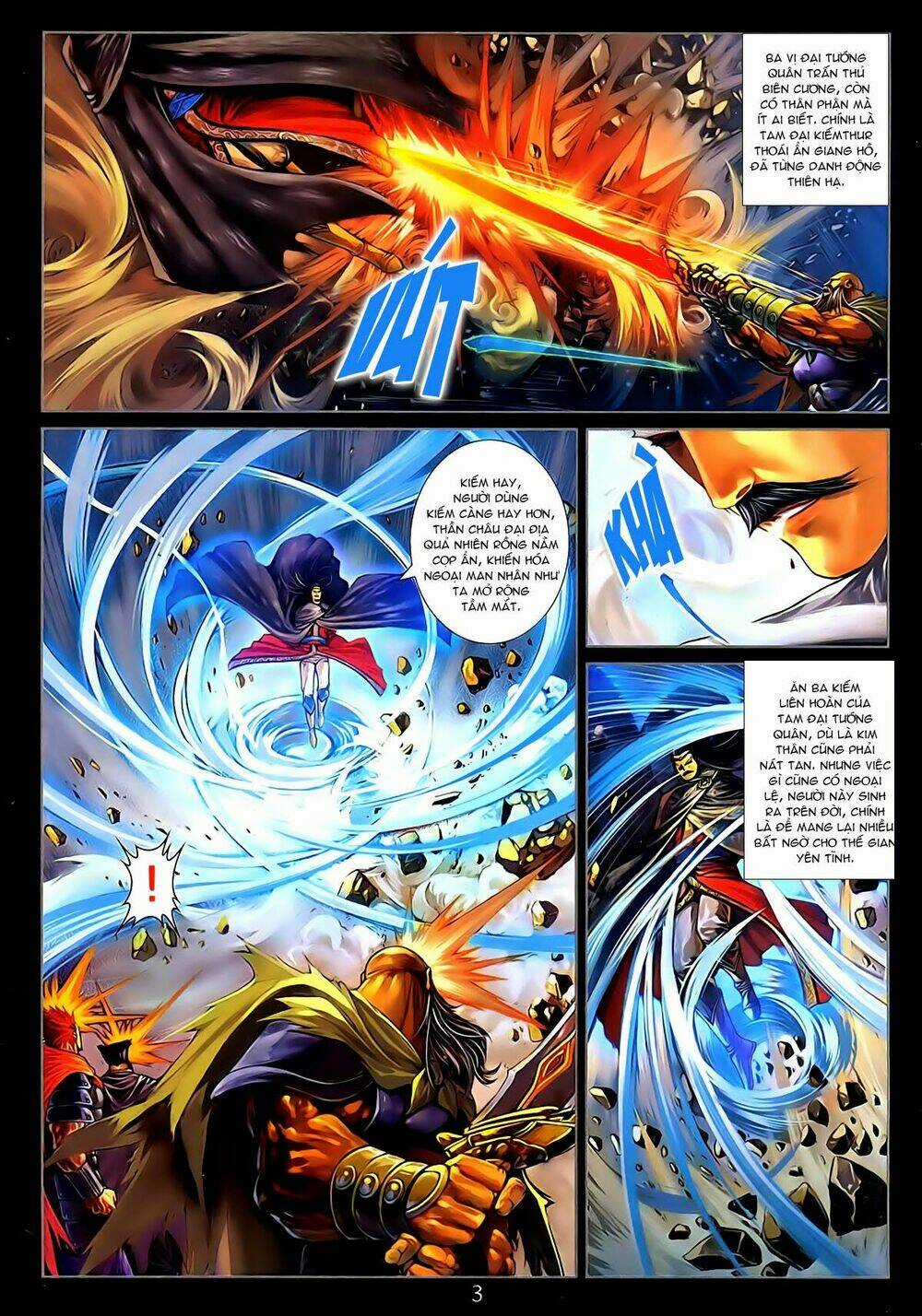 Tứ Đại Danh Bổ - Chapter 285 - Trang 3