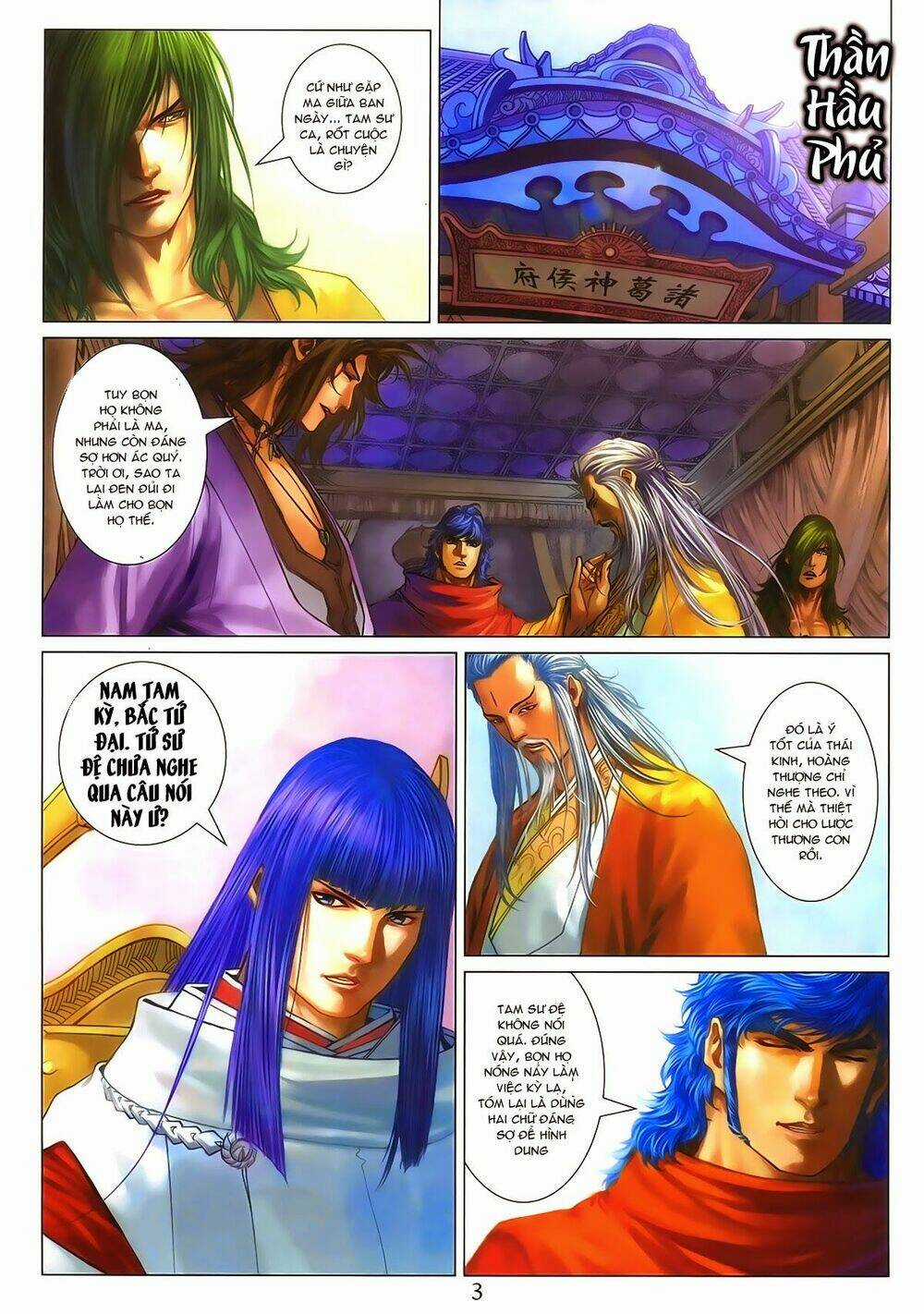 Tứ Đại Danh Bổ - Chapter 286 - Trang 3