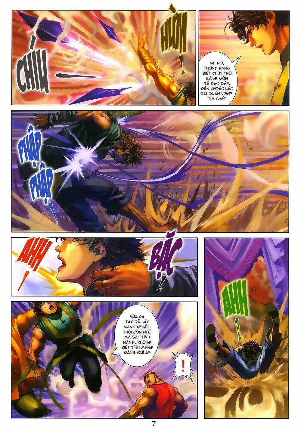 Tứ Đại Danh Bổ - Chapter 286 - Trang 7