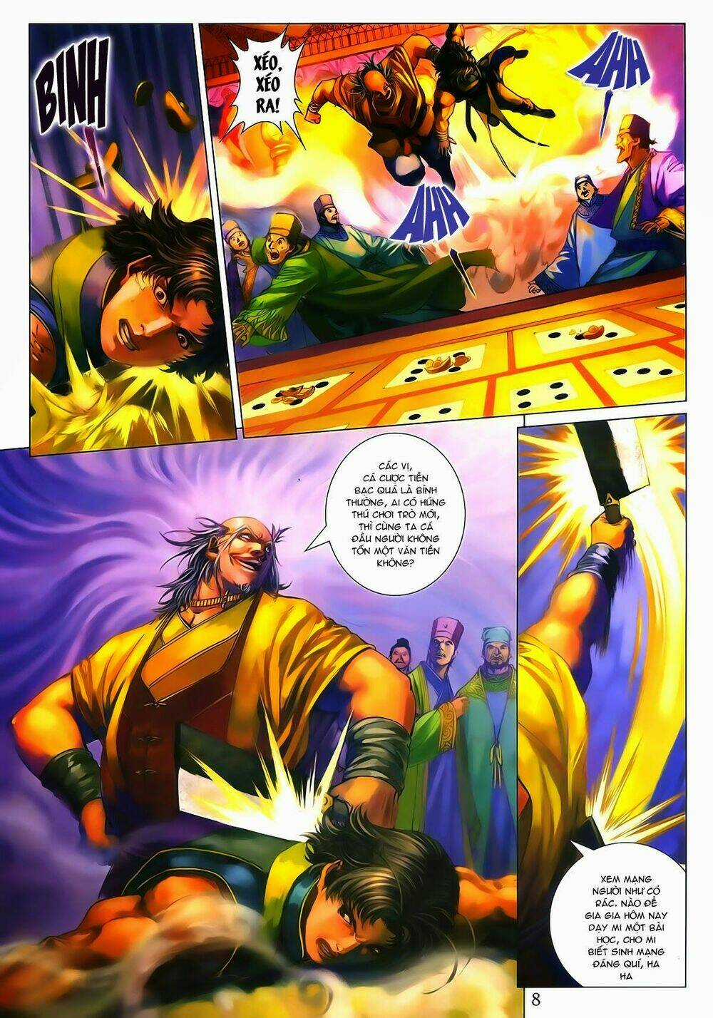 Tứ Đại Danh Bổ - Chapter 286 - Trang 8