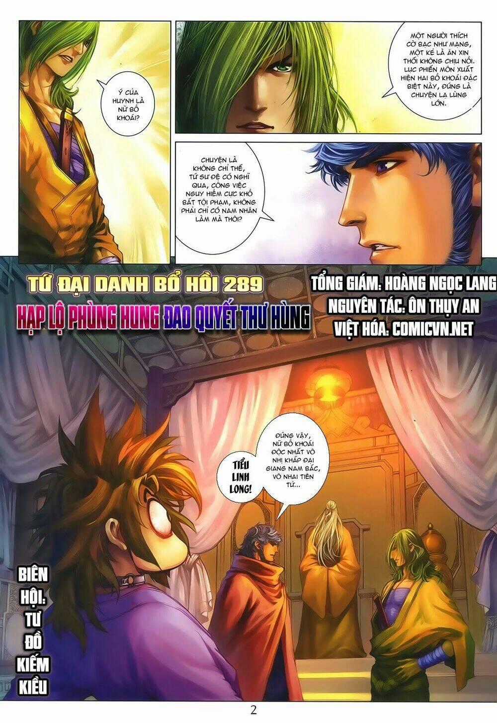 Tứ Đại Danh Bổ - Chapter 287 - Trang 2