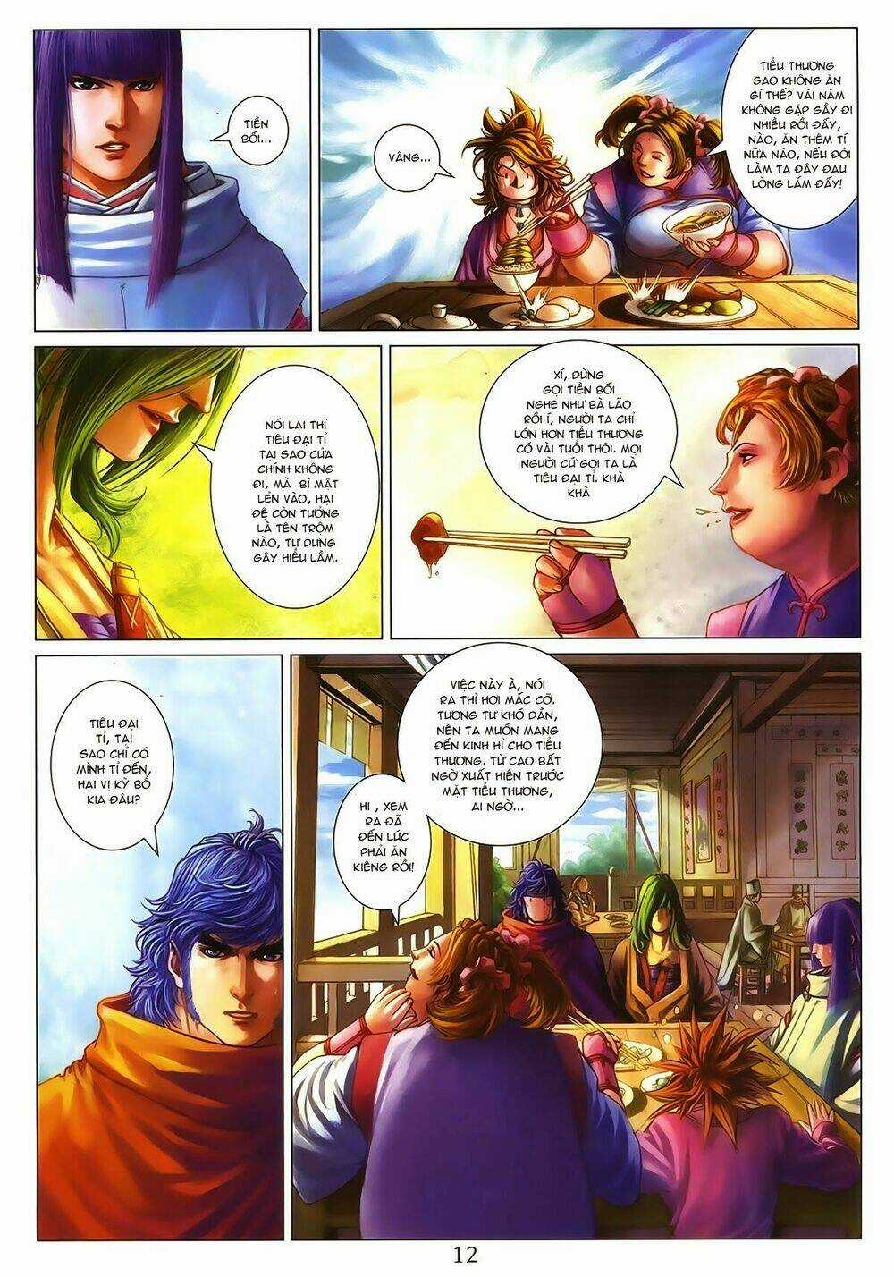 Tứ Đại Danh Bổ - Chapter 287 - Trang 12