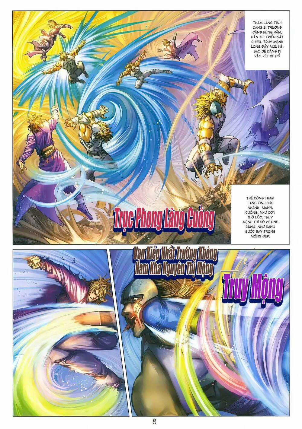 Tứ Đại Danh Bổ - Chapter 290 - Trang 8