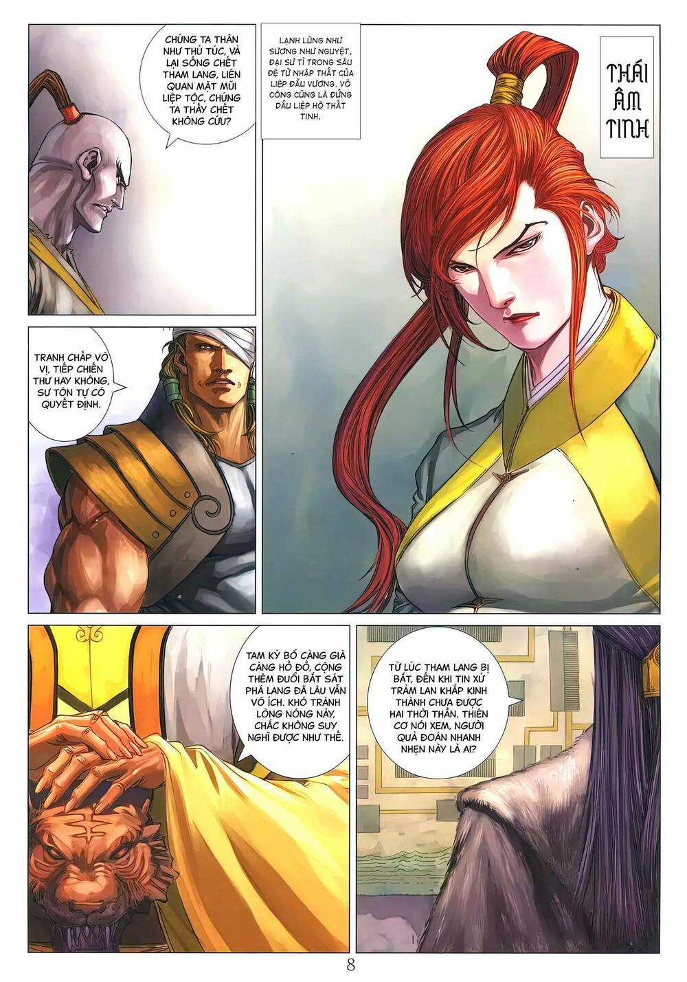 Tứ Đại Danh Bổ - Chapter 292 - Trang 8