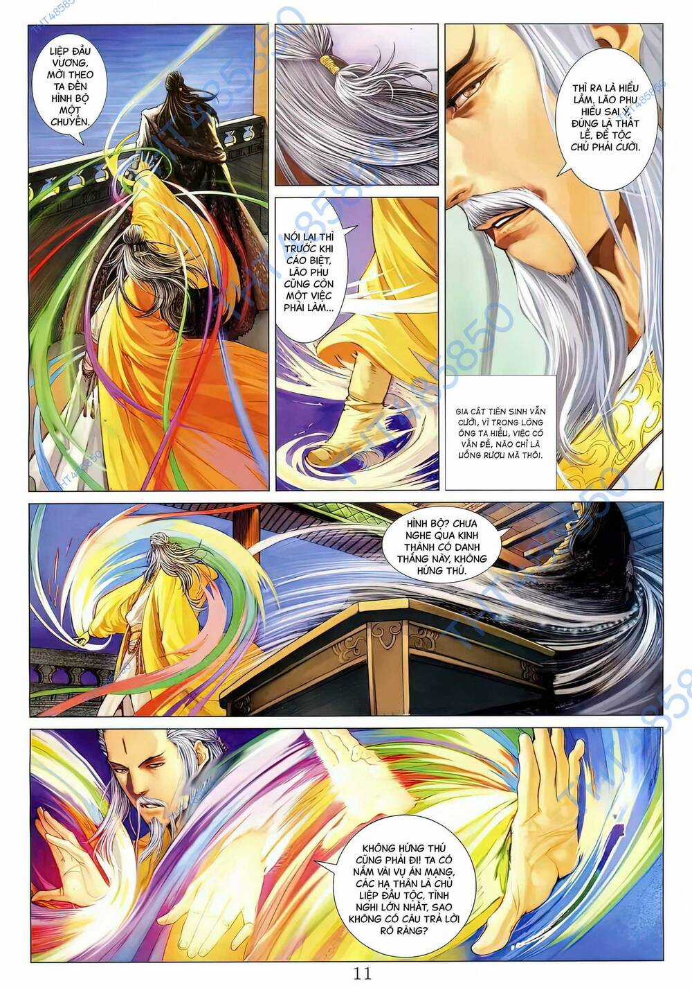 Tứ Đại Danh Bổ - Chapter 293 - Trang 11