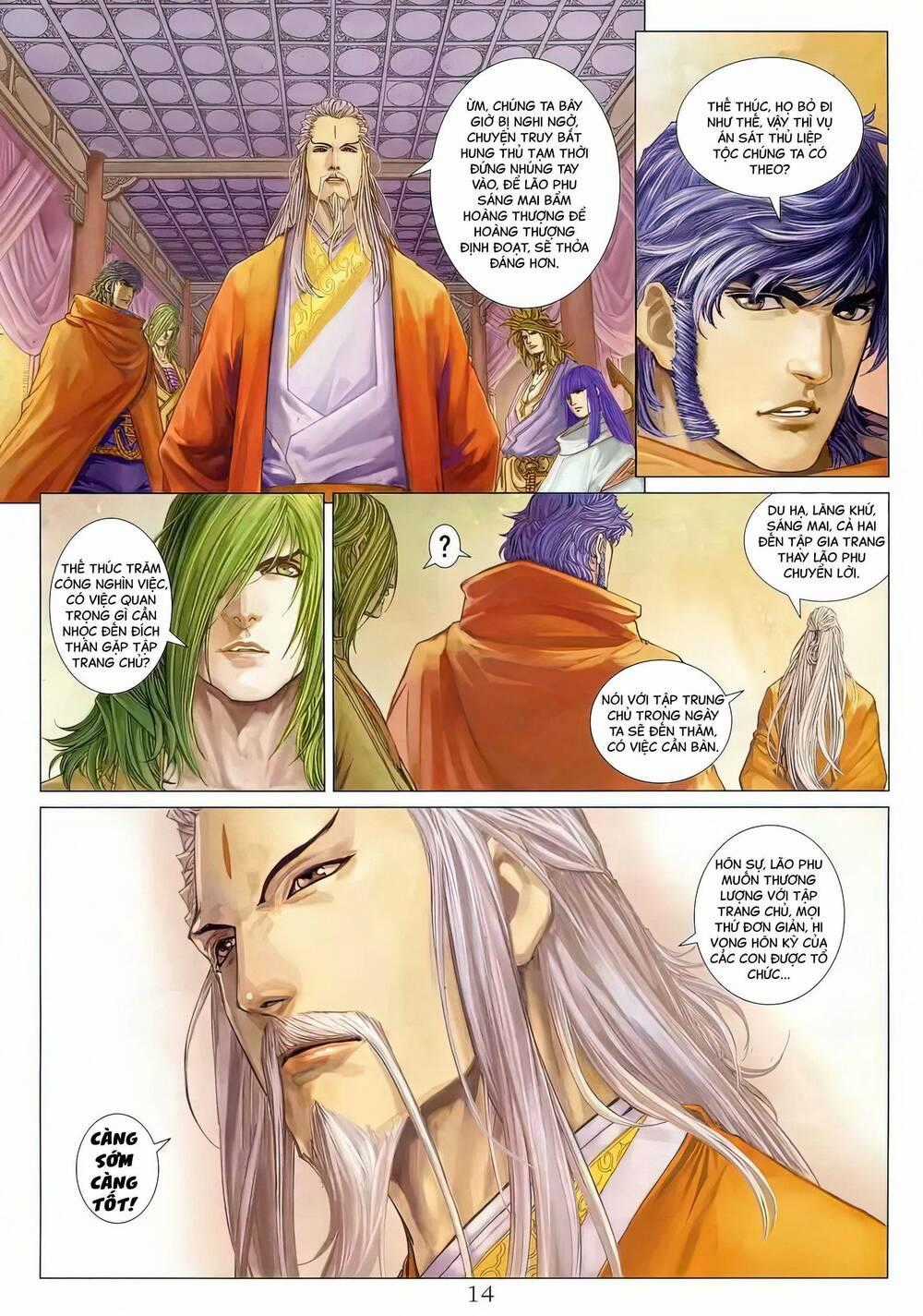 Tứ Đại Danh Bổ - Chapter 296 - Trang 14