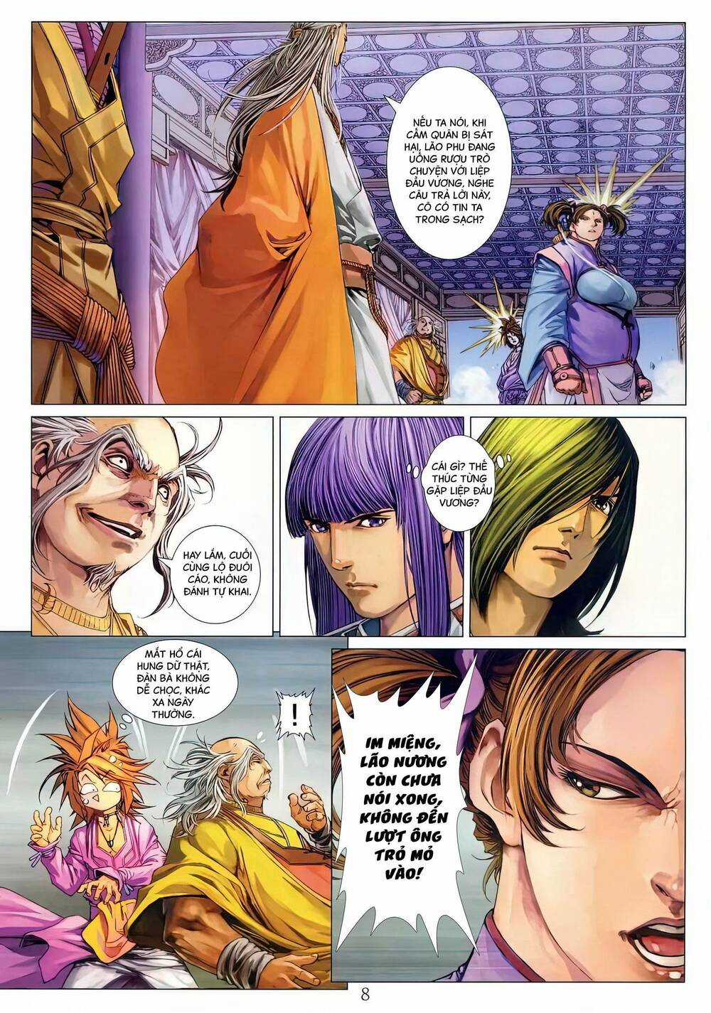 Tứ Đại Danh Bổ - Chapter 296 - Trang 8