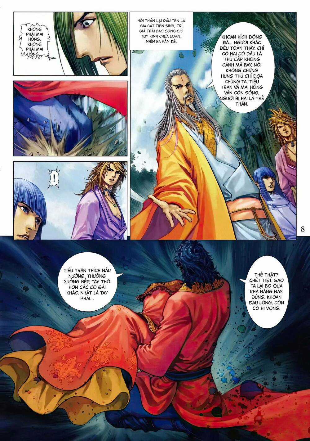 Tứ Đại Danh Bổ - Chapter 300 - Trang 8