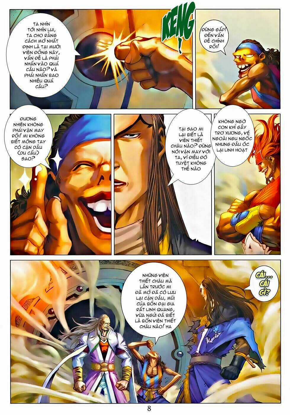 Tứ Đại Danh Bổ - Chapter 323 - Trang 8