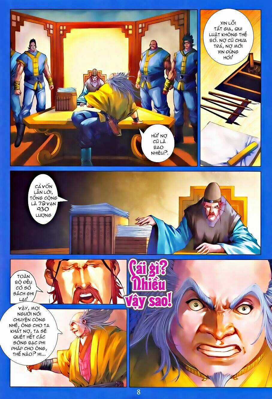 Tứ Đại Danh Bổ - Chapter 332 - Trang 8