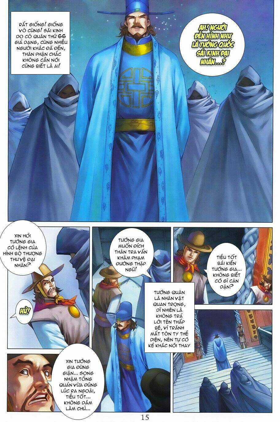 Tứ Đại Danh Bổ - Chapter 339 - Trang 15