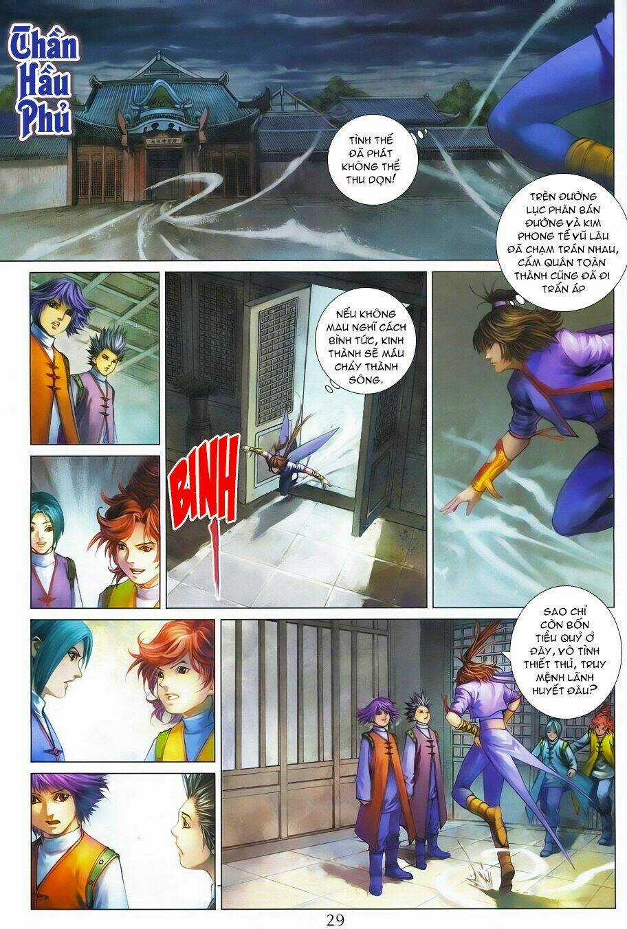 Tứ Đại Danh Bổ - Chapter 339 - Trang 29