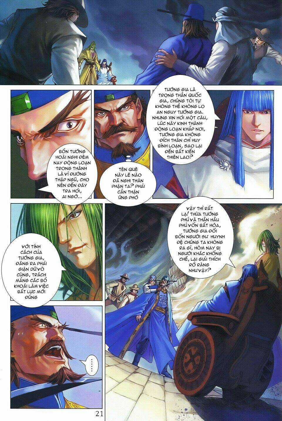 Tứ Đại Danh Bổ - Chapter 341 - Trang 21