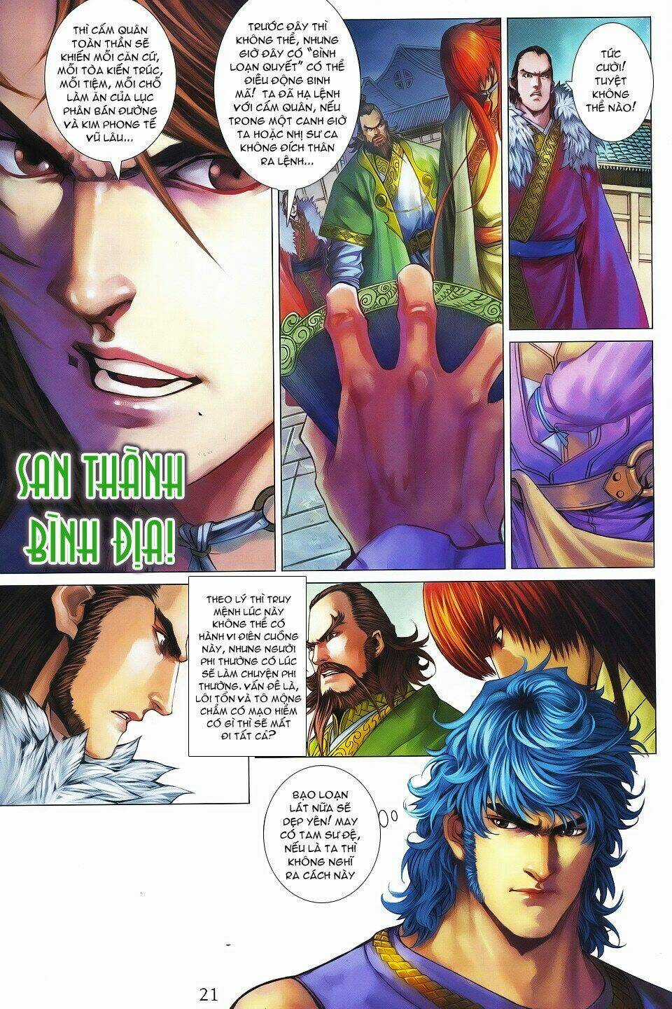 Tứ Đại Danh Bổ - Chapter 343 - Trang 21