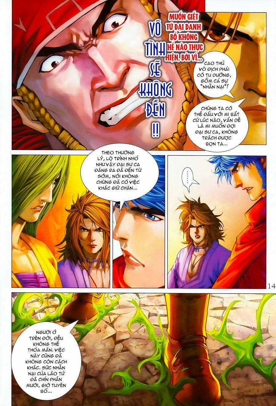 Tứ Đại Danh Bổ - Chapter 348 - Trang 14