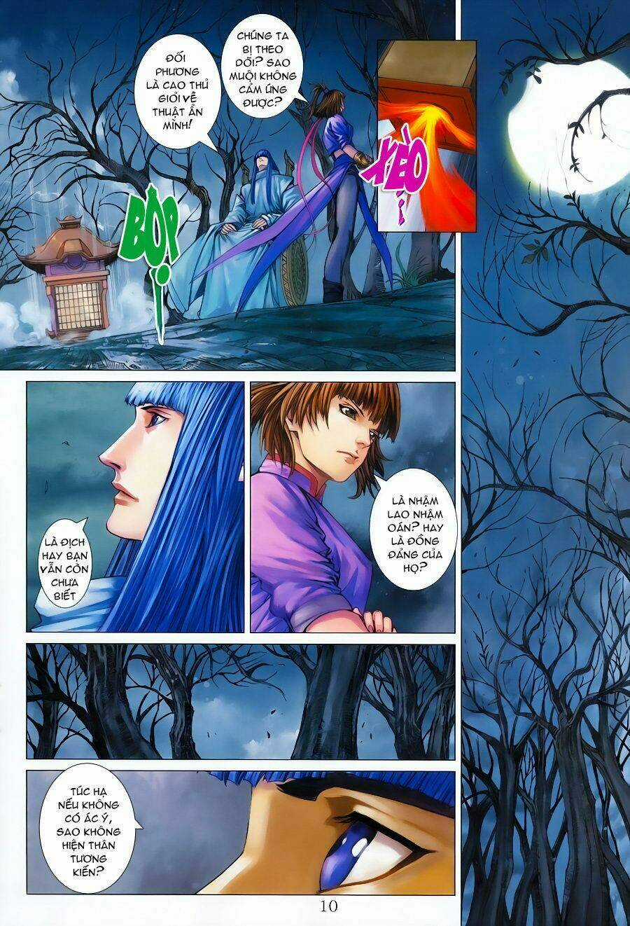 Tứ Đại Danh Bổ - Chapter 349 - Trang 10