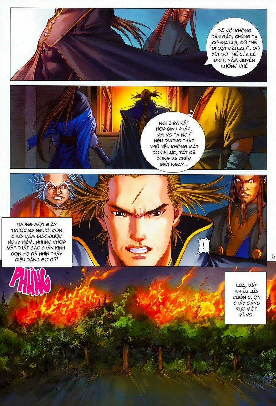 Tứ Đại Danh Bổ - Chapter 350 - Trang 6