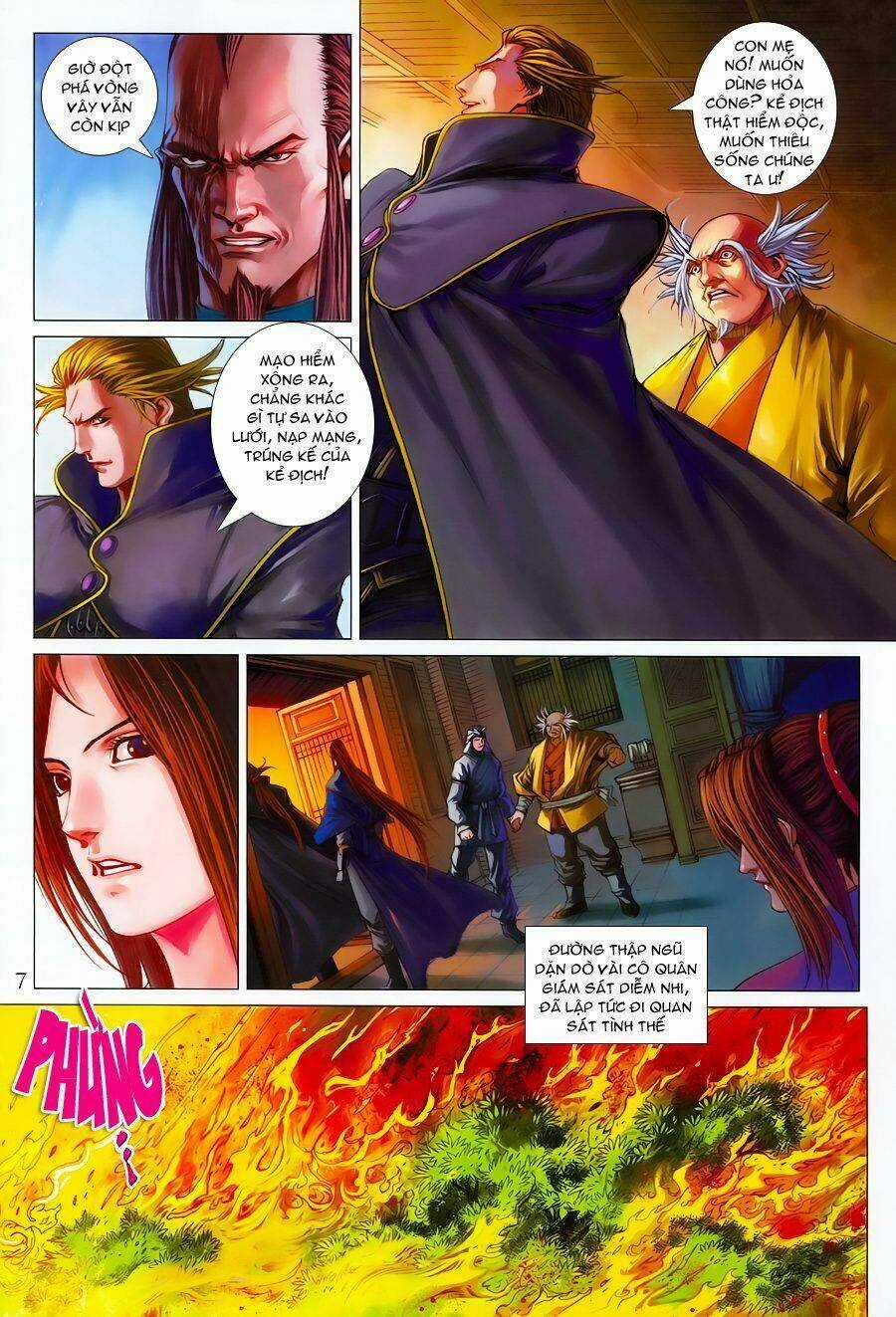 Tứ Đại Danh Bổ - Chapter 350 - Trang 7