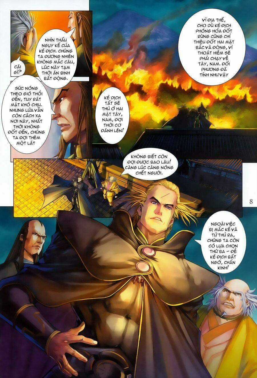 Tứ Đại Danh Bổ - Chapter 350 - Trang 8