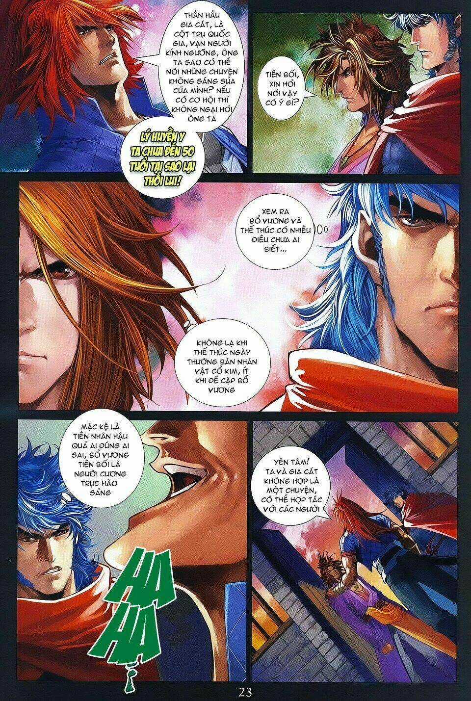 Tứ Đại Danh Bổ - Chapter 358 - Trang 22