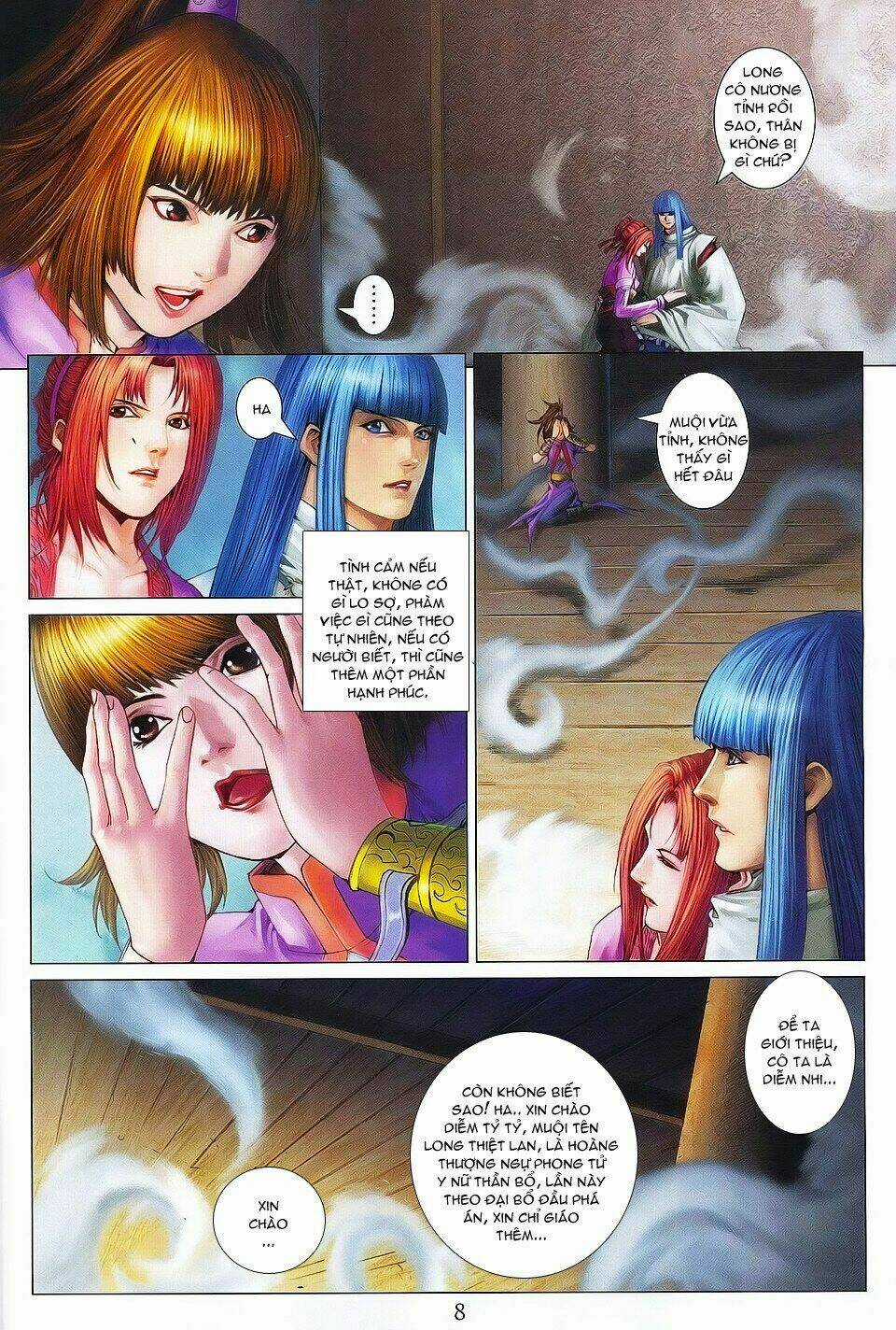 Tứ Đại Danh Bổ - Chapter 358 - Trang 8