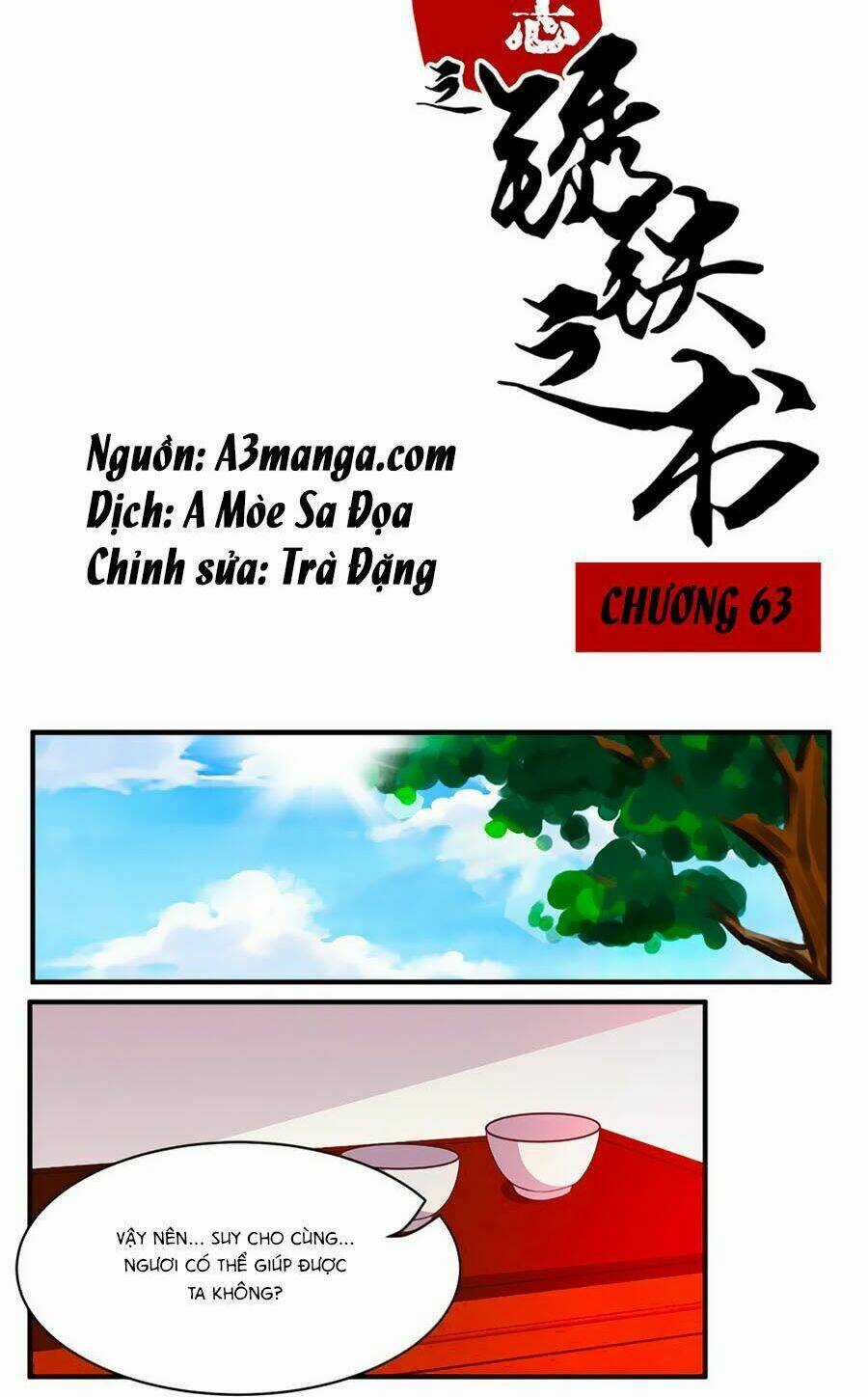 Tú Thiết Chi Thư - Chapter 63 - Trang 2